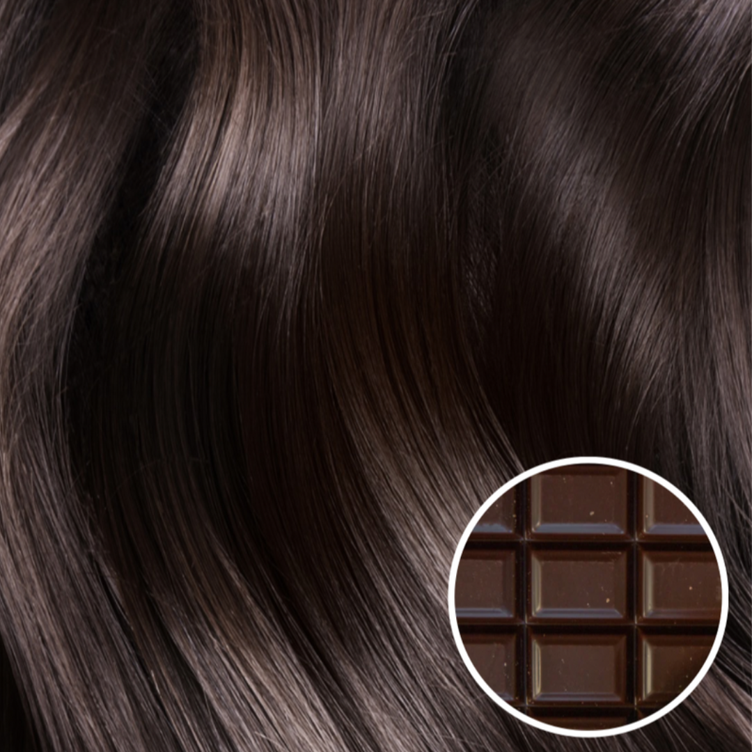 Extensiones de Clip Expreso Chocolate – Cabello Natural