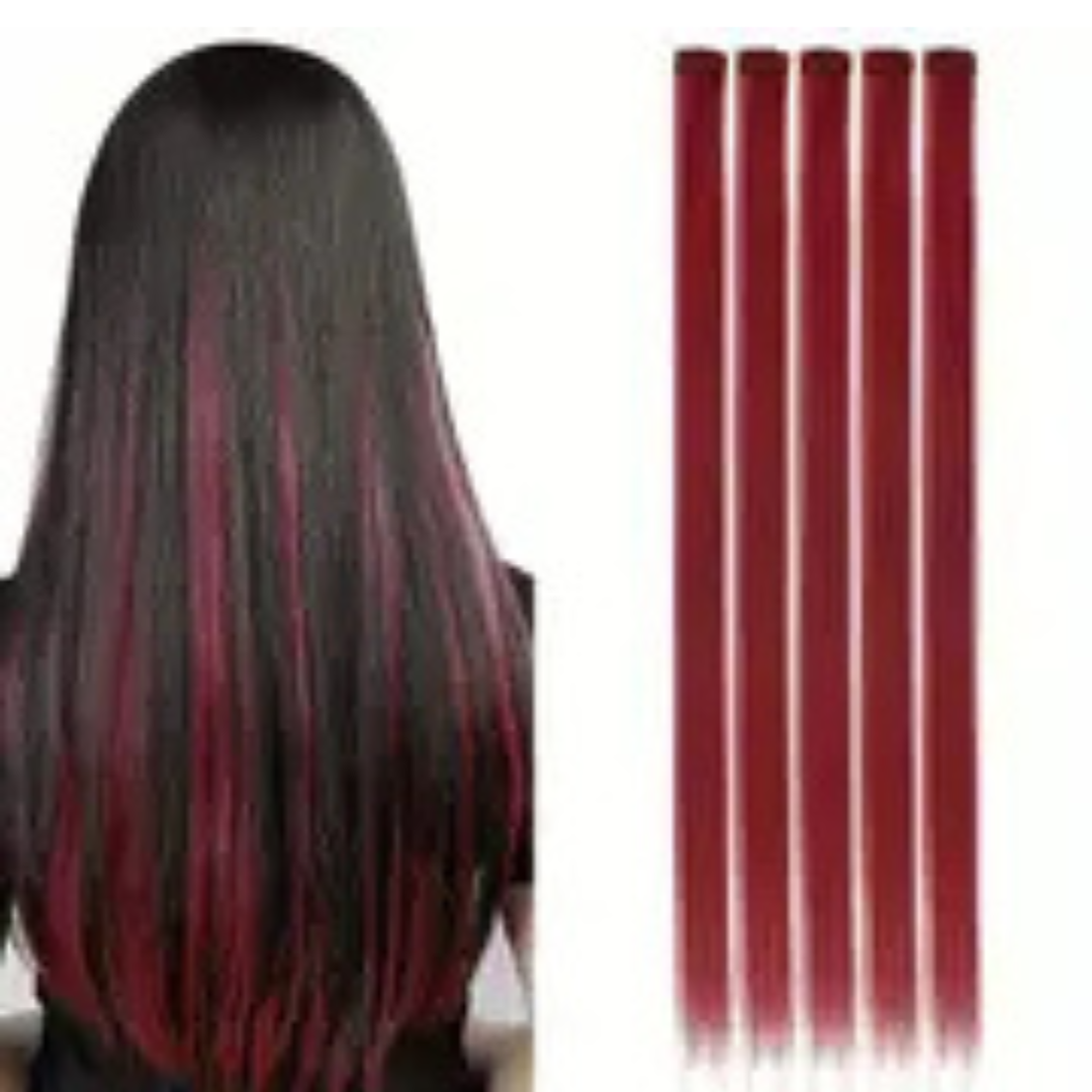 Extensiones de Clip de Cabello Natural Liso – Pack de 14 piezas.